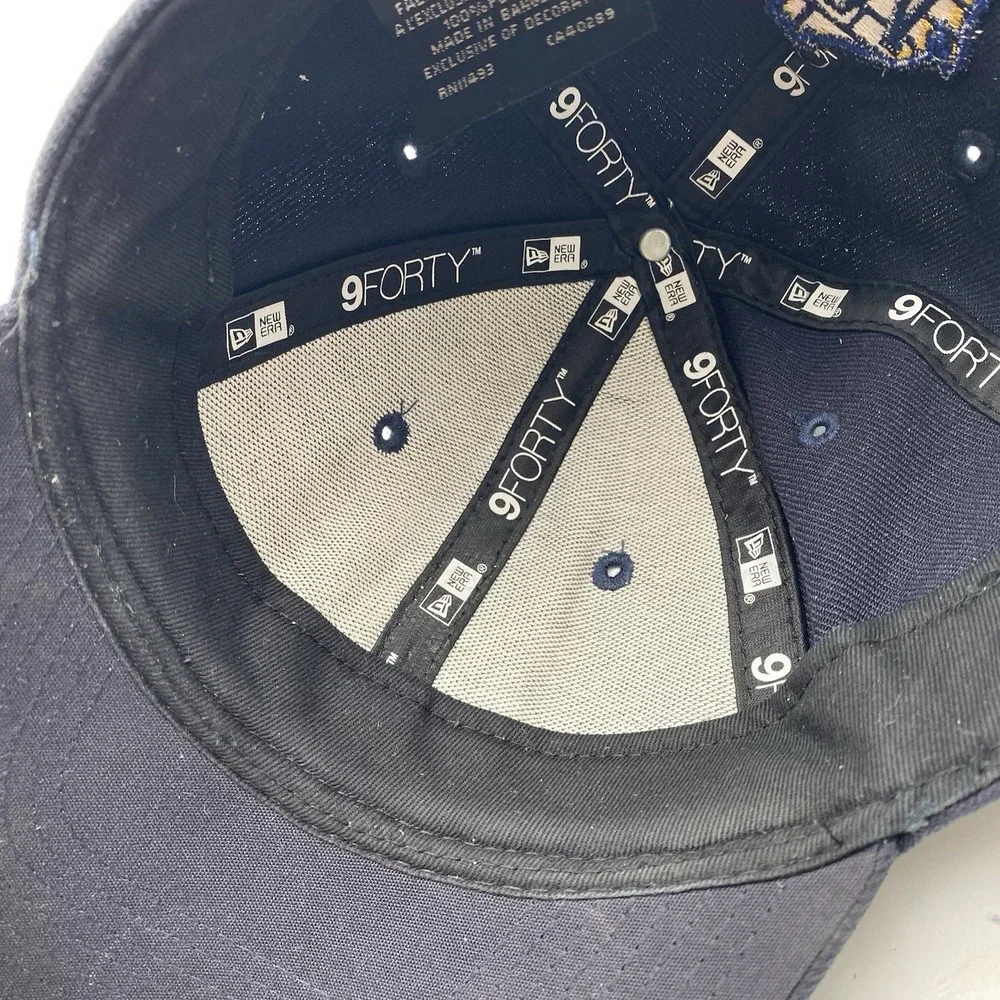 Milwaukee Brewers Child Hat New Era 9Forty ‎ Strapback Blue Cleaned SEE PICS